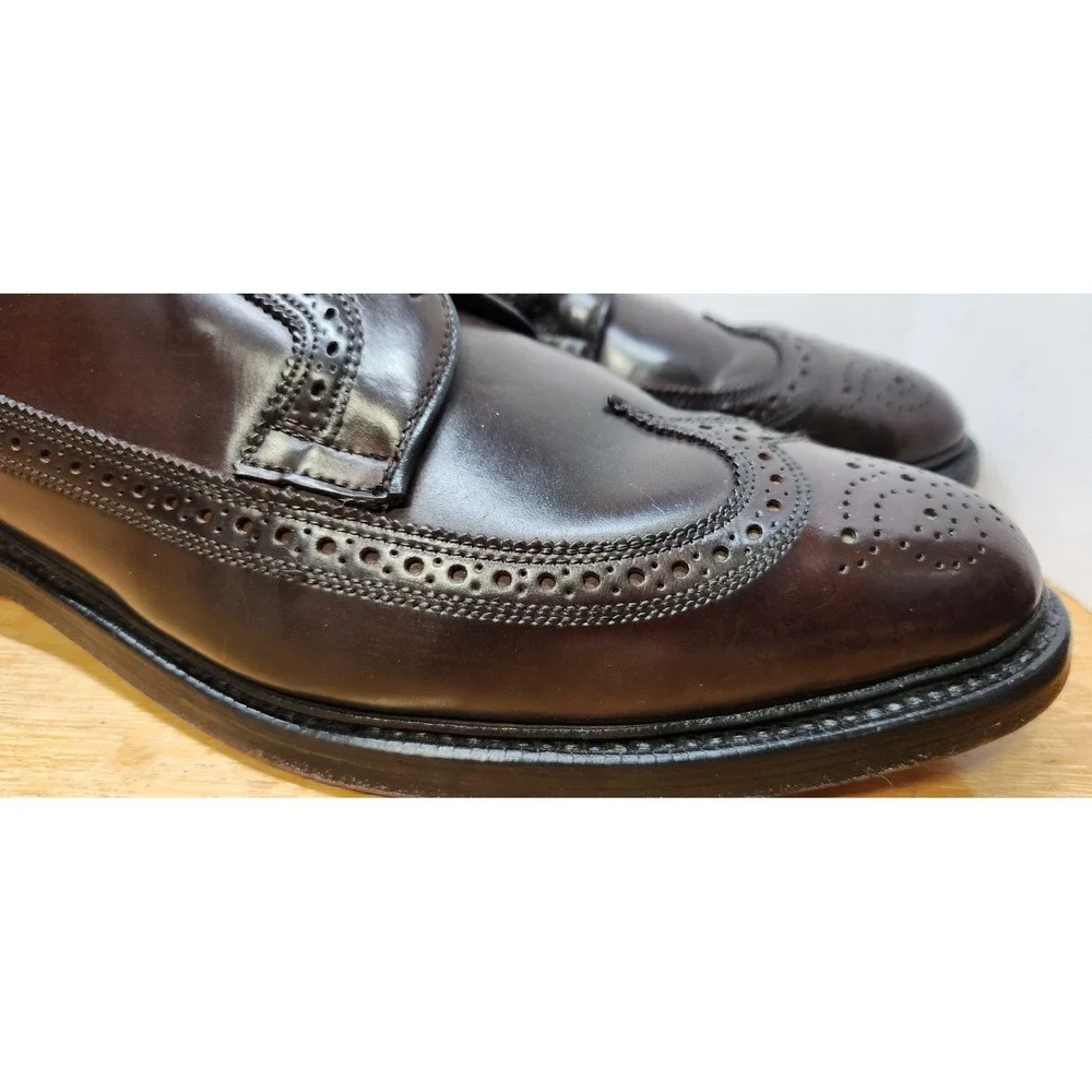VTG 1994 Allen Edmonds MacNeil Shell Cordovan Longwing Blucher 13B 9097